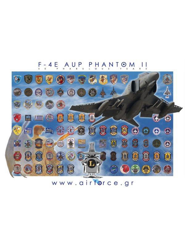 Navy Air Force F-4 Phantom Phanaticsl Airplane PATCH 