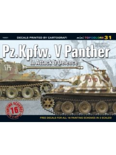Pz.Kpfw. V Panther in Attack & Defence, Topcolors 31, Kagero