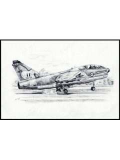 HAF TA-7C Corsair Art print