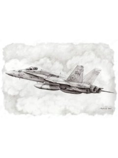Αντίγραφο έργου ''VMFAT-101 Sharpshooters F/A-18 Hornet''