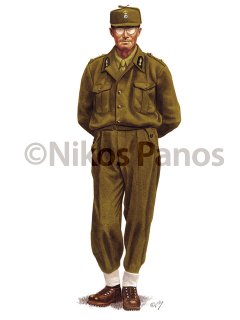 Ski Batalion commanding officer Major Ioannis Paparodou, Greek Army 1940-1941