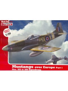 Mustangs over Europe Part I - 1/48, Red Series 03, Kagero Publications