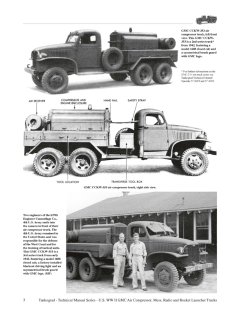 U.S. WW II GMC Air Compressor Trucks / Mess Trucks / Radio Trucks / Rocket Launcher Trucks, Tankograd