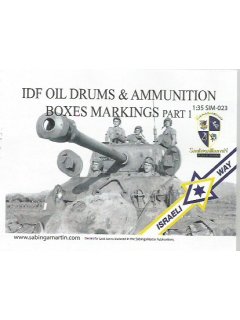 IDF Oil Drums and Ammunition Box Markings - Part 1, SabingaMartin