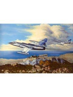 Aviation Art Painting ''All Time Classics'' - Canvas print 50 X 35 cm.