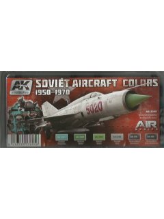 Soviet Aircraft Colours 1950-1970, AK Interactive
