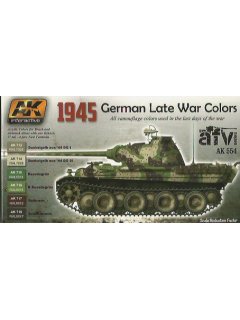 1945 German Late War Colors, AK Interactive