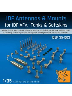 IDF Antennas & Mounts - 1/35