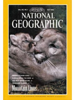 National Geographic Vol 182 No 01 (1992/07)