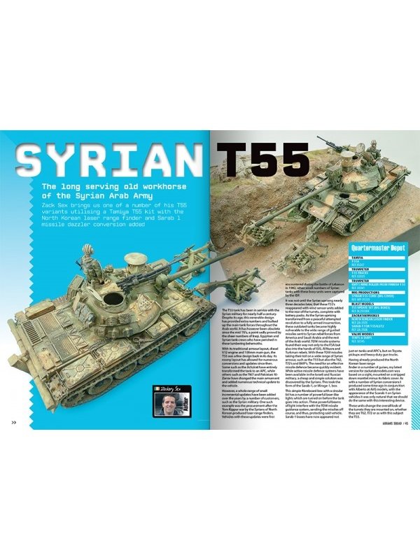 "Bear in the sand" Abrams Squad Magazine SPECIAL EDITION 05 