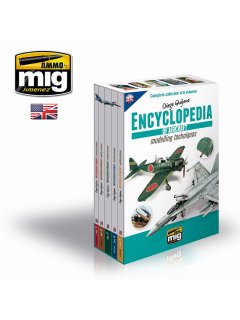 Complete Encyclopedia of Aircraft Modelling Techniques (6 Volumes + Case), Ammo of Mig Jimenez