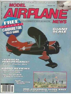 Model Airplane News 1991/11