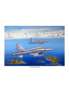 Aviation Art Painting HAF F-5A FREEDOM FIGHTER - medium size print