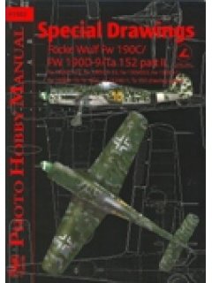 Focke Wulf Fw 190 Special Drawings Part II, Photo Hobby Manual 1502, CMK