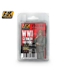 WWI German Uniforms, AK Interactive