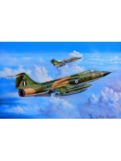 Aviation Art Painting F-104G Starfighter (Canvas print)