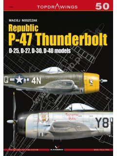 Republic P-47 Thunderbolt, Topdrawings 50, Kagero