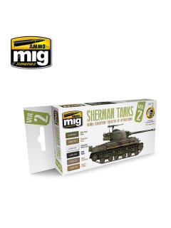 Set Sherman Tanks Vol. 2