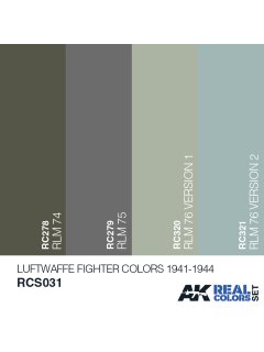 Luftwaffe Fighter Colors 1941-1944, AK Interactive