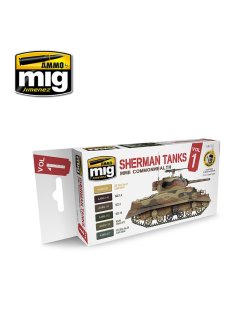 Set Sherman Tanks Vol. 1