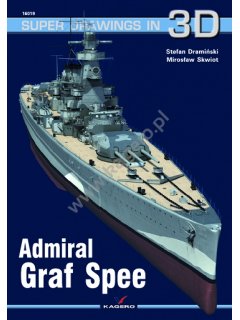 Admiral Graf Spee, Super Drawings in 3D no 19, Kagero 