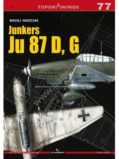 Junkers Ju 87 D, G, Topdrawings 77, Kagero