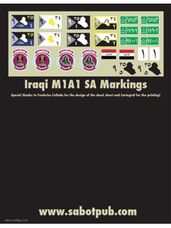 M1A1 SA in Iraqi Service, Sabot