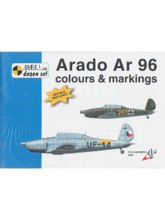 Arado Ar 96 Colours & Markings 1/72, Mark I