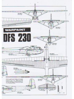 DFS 230 - Warpaint 1/72 Scale Drawings