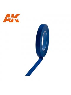 Masking Tape for Curves 10 mm. 18 Meters Long, AK Interactive