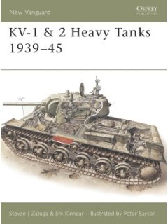 KV-1 & 2 Heavy Tanks 1939–45, New Vanguard 17, Osprey