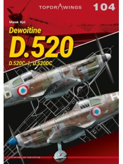 Dewoitine D.520, Topdrawings 104, Kagero