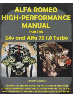 Alfa Romeo High-Performance Manual for the 24v and Alfa 75 1.8 Turbo