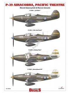 P-39 Airacobra - Pacific Theatre, Kagero Decals 48008