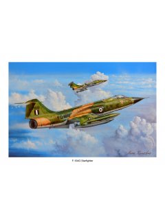 Ζωγραφικός Πίνακας F-104G Starfighter  - Αντίγραφο σε αφίσα